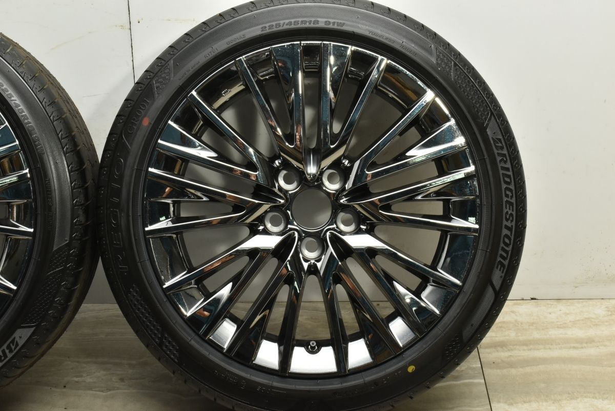 新車外し】トヨタ 220 クラウン G-Executive 純正 18in 8J +40