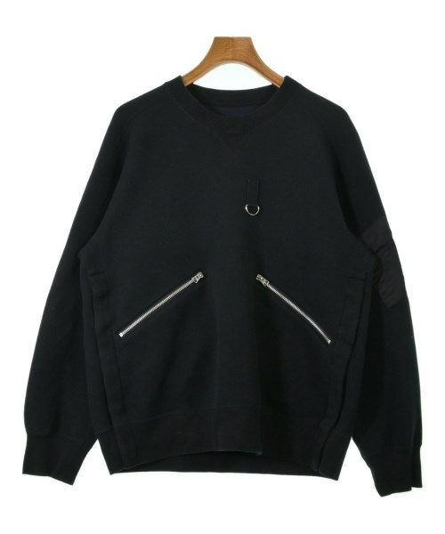 sacai - sacai サカイ スウェット 2(M位) 黒 【古着】【中古】 sacai - sacai サカイ スウェット 2(M位) 黒 【古着】【中古】の