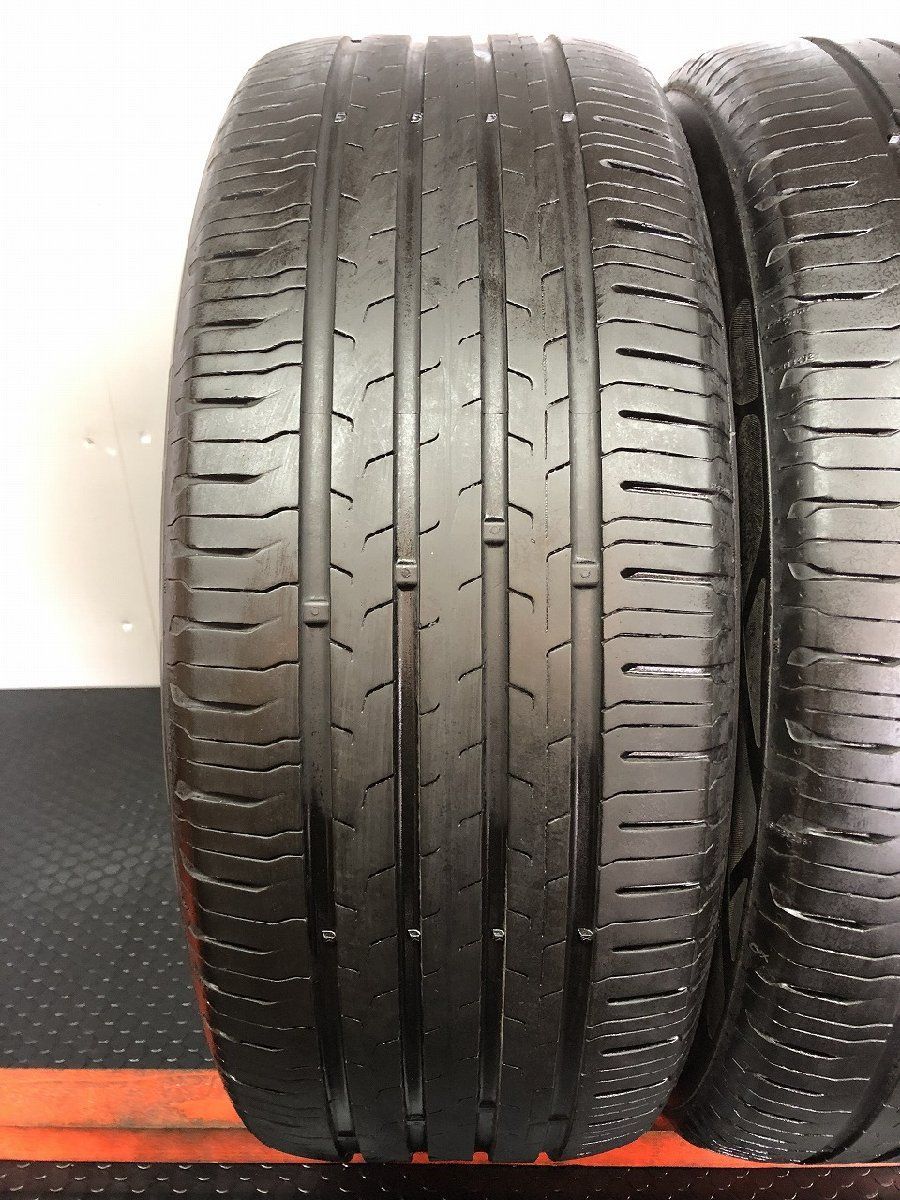 CONTINENTAL EcoContact6 235 55R19 19インチ 夏タイヤ 2本 21年製 バリ溝 レクサスRX T33エクストレイル アリア ハリアー等 STB021