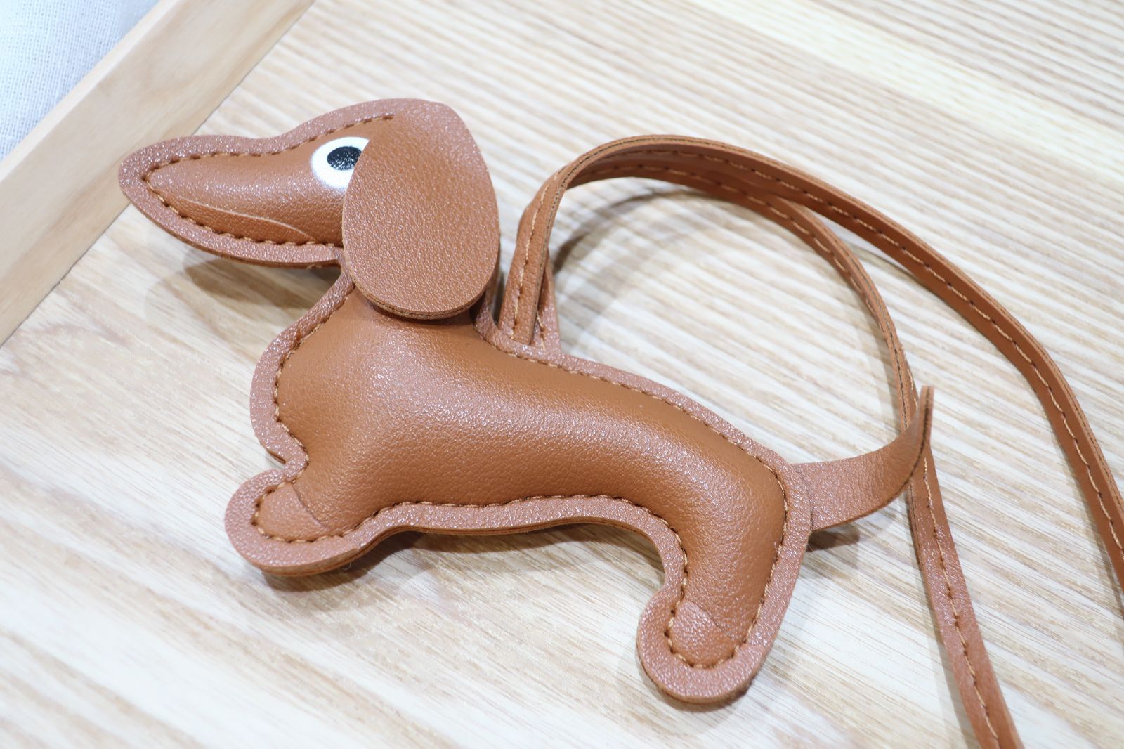 いつも一緒ストラップ ダックスフンド バッグチャーム - メルカリ