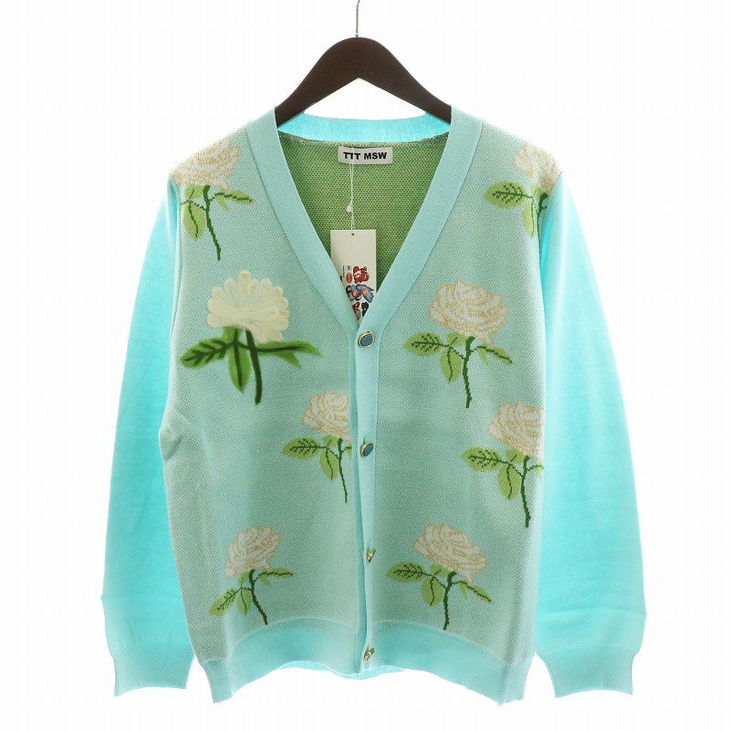 TTT MSW ティーモダンストリートウェア Rose Jacquard Knit