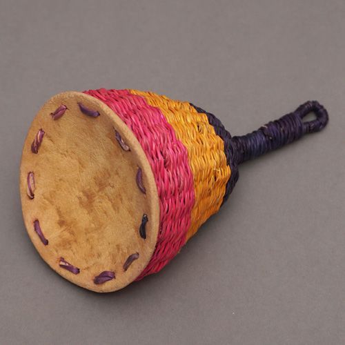 カシシ caxixi Mサイズ 片手分 アフリカ 民族楽器 マラカス サルサ
