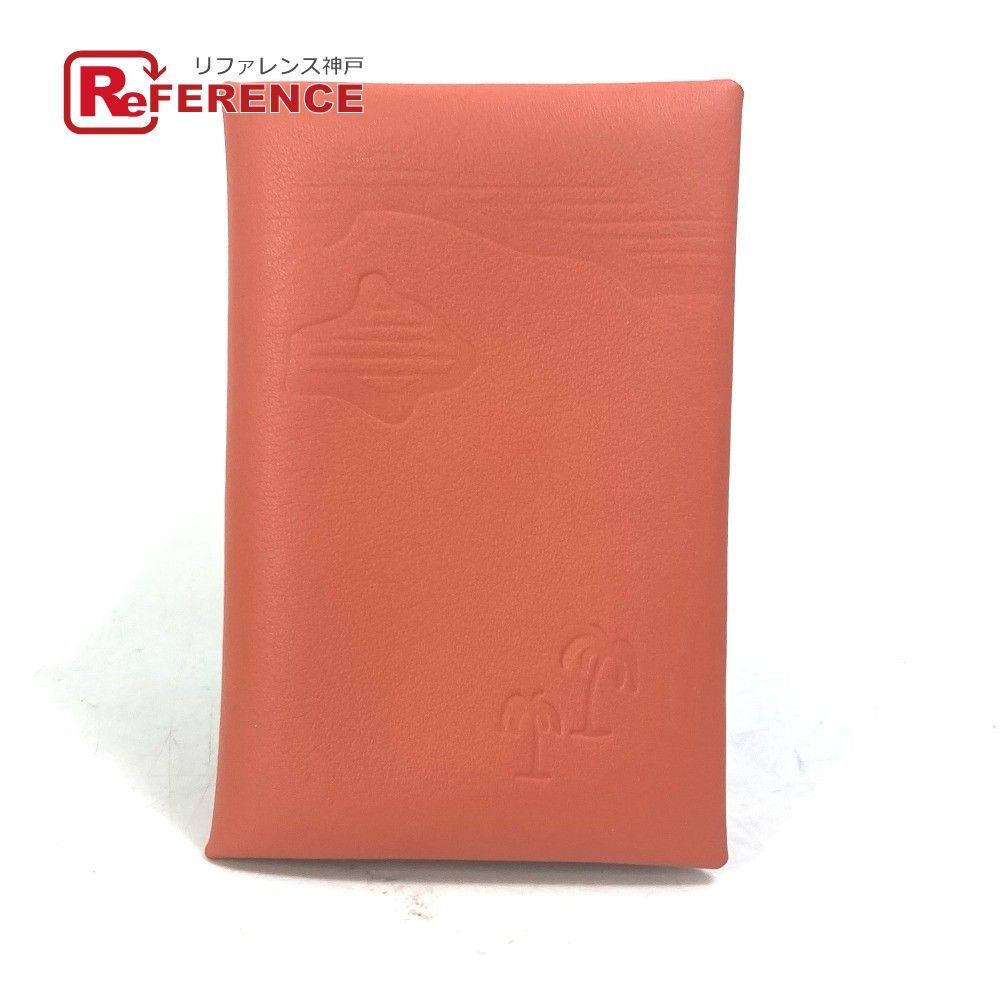 HERMES エルメス カードケース カルヴィ ヤシの木 デザイン スイフト 