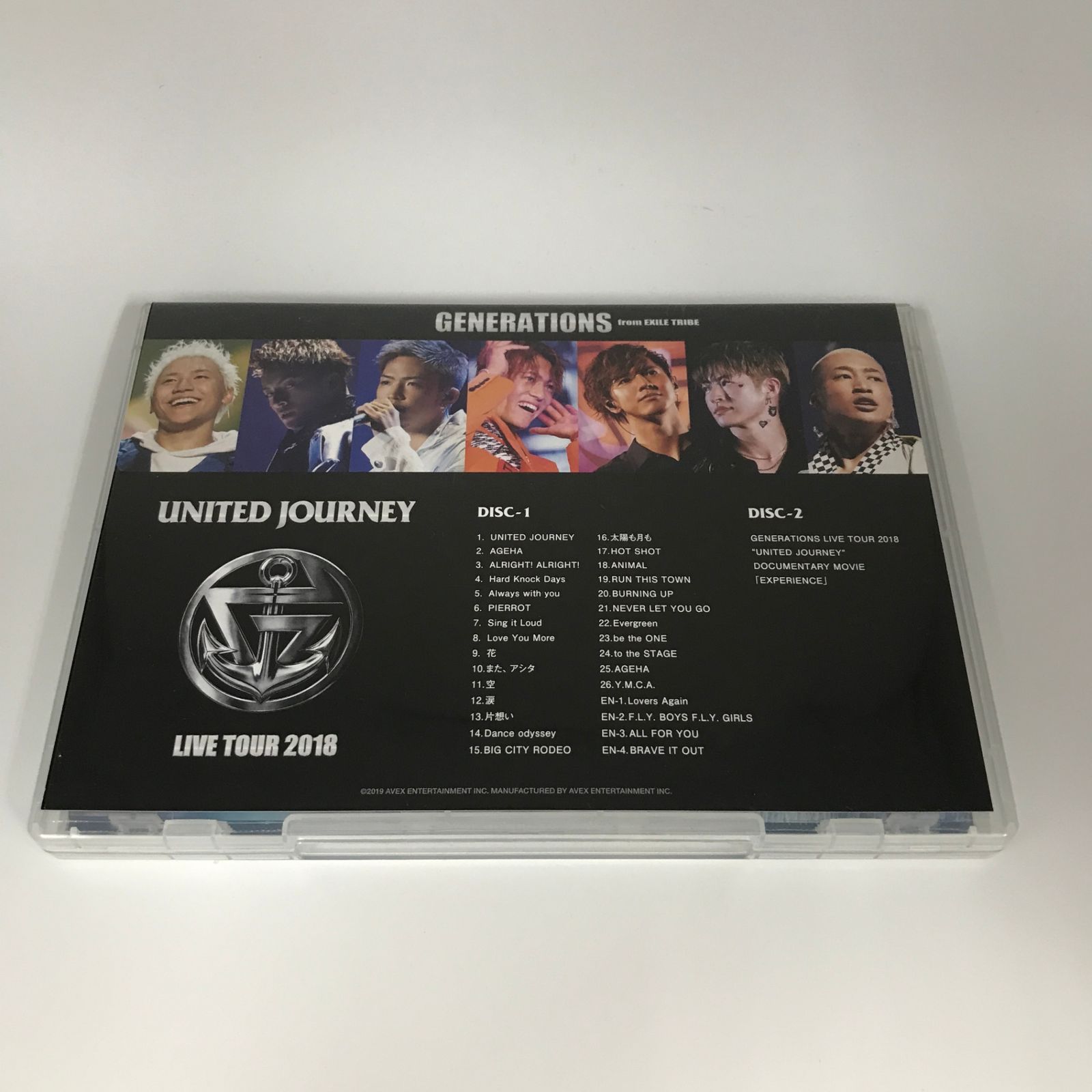 GENERATIONS UNITED_JOURNEY 初回限定盤 CD+DVD Amazon.co.jp: GENERATIONS LIVE TOUR 2018 UNITED JOURNEY(Blu