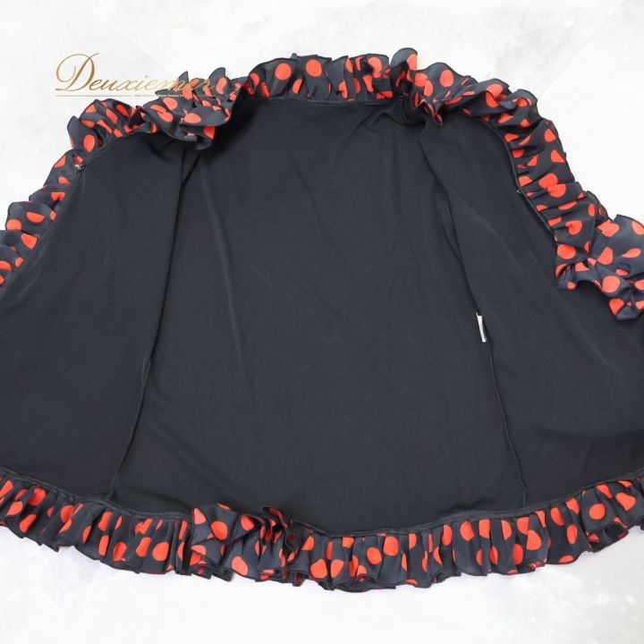 フラメンコ 衣装 ブラウス トップス 黒 赤 ドット 水玉 ダンス パーティ 発表会 フリル ボランテ ブラック系 レッド系 ボリューム フリル おしゃれ 可愛い レディース ダンス衣装 フェス コスチューム ステージ衣装 舞台衣装 ブラックドット USTAUSTRALIA_COM_AU
