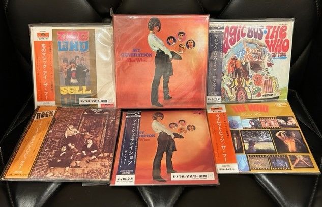 DU特典BOX付】ザ・フー 「紙ジャケット CD 5枚セット」 - メルカリ