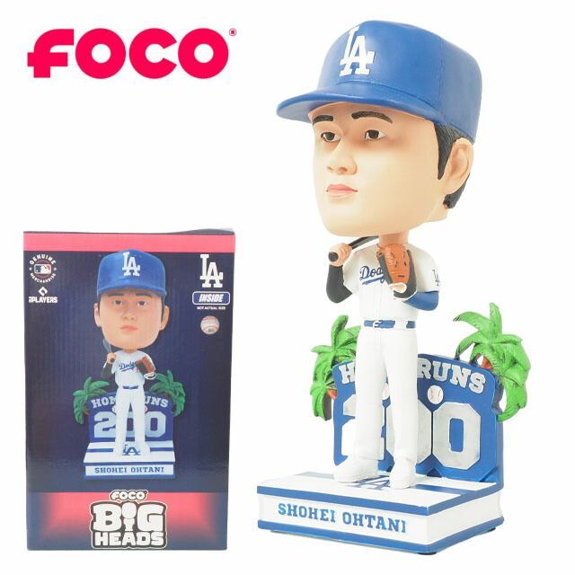 【新品未使用】大谷翔平 フィギュア FOCO HEADS ロサンゼルスドジャース FOCO MINI BIG HEADS #17 大谷 翔平 ロサンジェルス ドジャース
