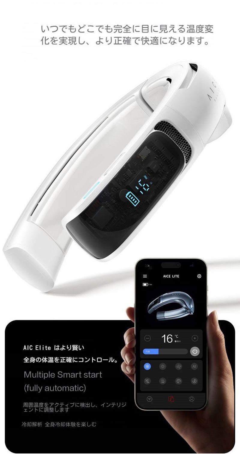妥協なき冷却力 AICE LITE】RANVOO 2024新登場 ネッククー