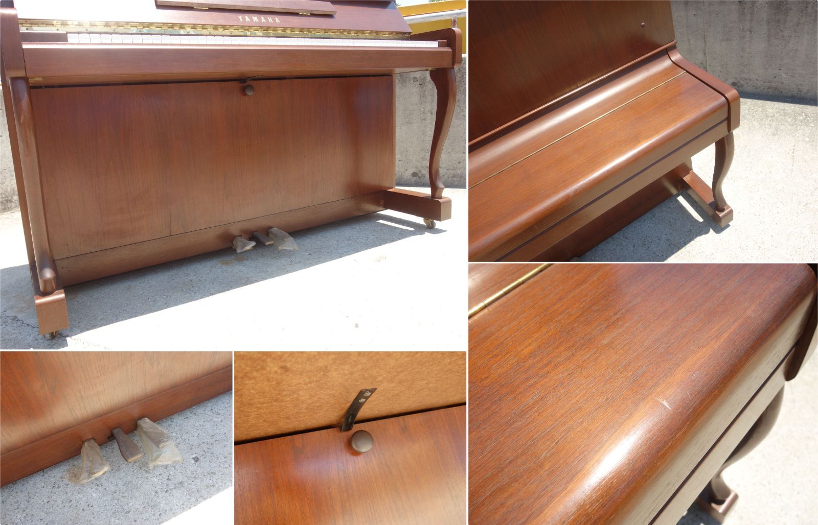 サマーセール開催中！ K ヤマハ ピアノ アップライト 88鍵盤 椅子 MC10WnC 30742