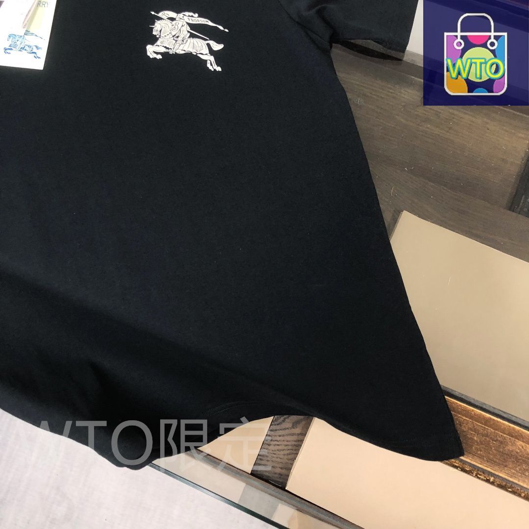 本日限定特価】BURBERRY 春夏 ロゴプリントTシャツ [本日特価