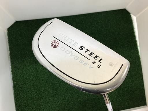 中古】 オデッセイ WHITE STEEL #5 34インチ パター PT スチール
