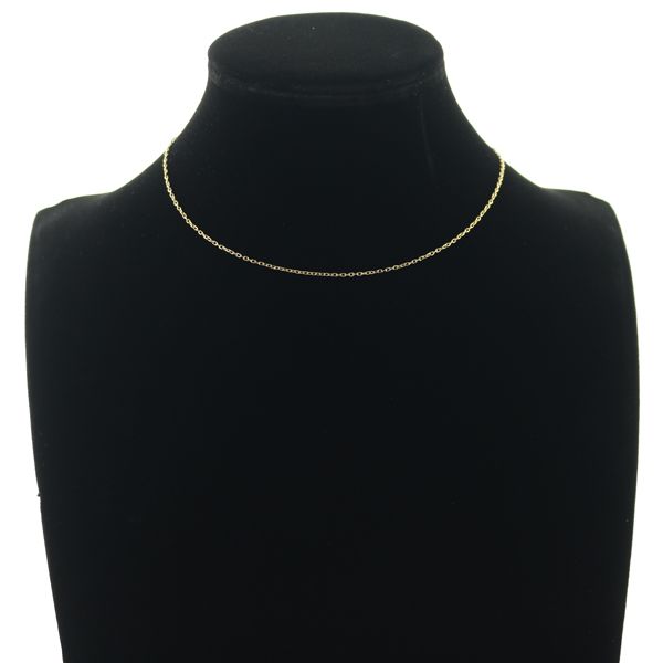 カルティエ チェーンネックレス 2Cチャーム 45cm K18YG #170367 - メルカリ 