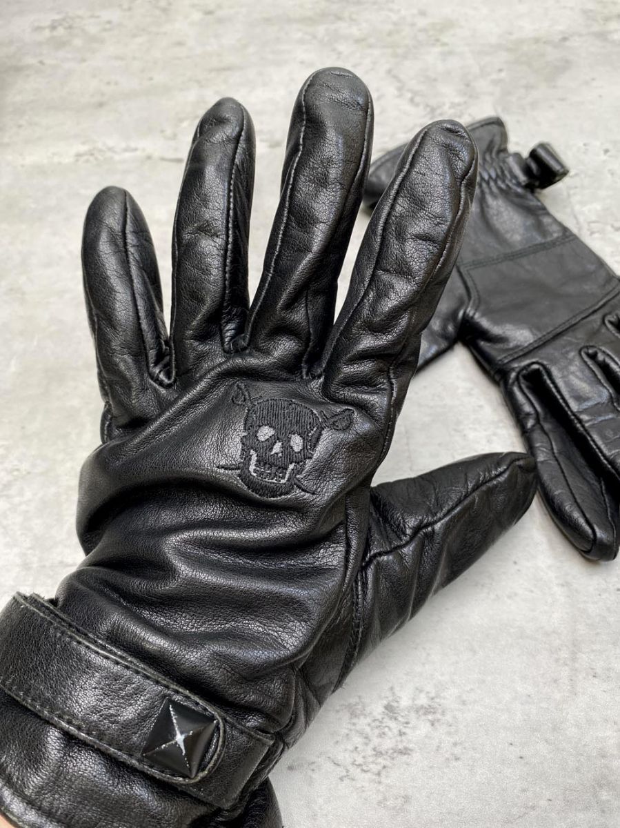 【激レア】新品未使用　hystericglamour 牛革手袋レザーグローブ　黒 激レア】新品未使用 hystericglamour 牛革手袋レザーグローブ 黒