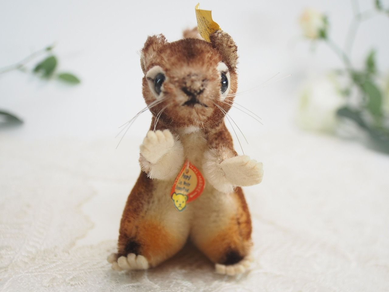 シュタイフ☆Perri Squirrel オールID完品☆1968年製リスのペリ