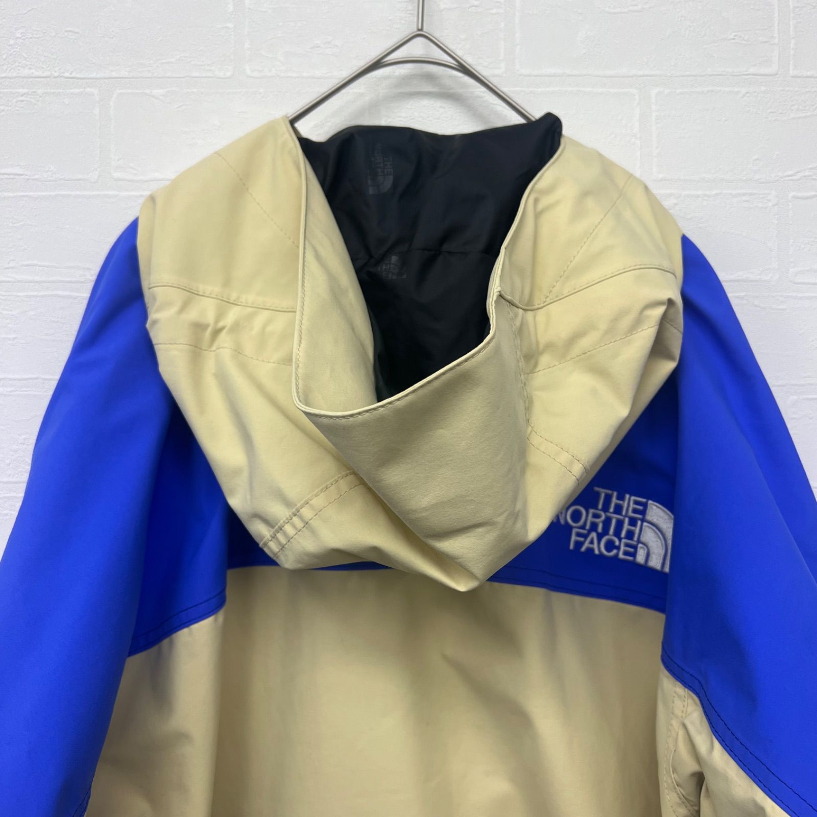 ノースフェイス マウンテンライトジャケット グラベル×ソーラーブルー L 新品 日月限定 ノースフェイス マウンテンライトジャケット グラベル