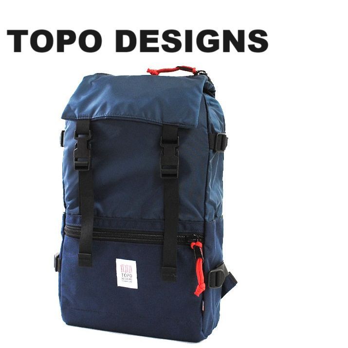 TOPO DESIGNS トポ デザイン 819656015562 TDRP014 NAVY バックパック ユニセックス