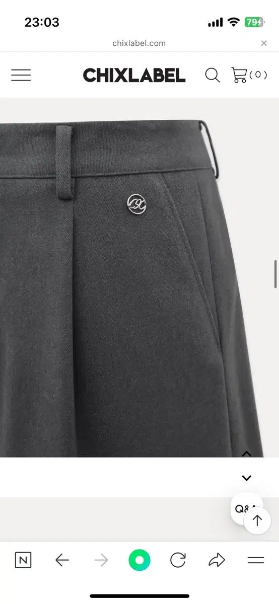 ショートパンツ F