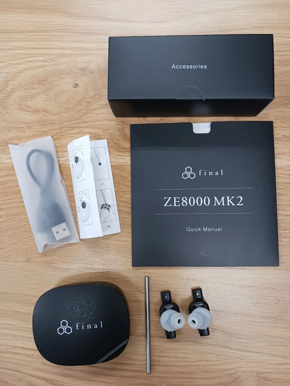 final ワイヤレスイヤホン ZE8000 MK2 箱付属品完備 - メルカリ