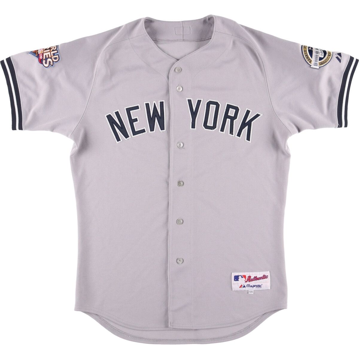 USA製 ニューヨークヤンキース MLB ベースボールシャツ ゲームシャツ