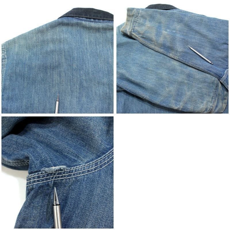 70s vintage Sears ワーク 裏地ブランケット デニム