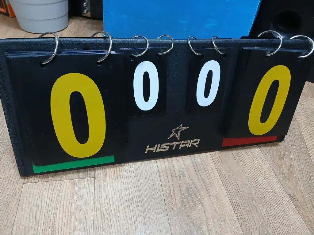 HI ー STAR 35 携帯用 スコアボード オペレーションボード 折り畳み式 卓球/バレーボールなど