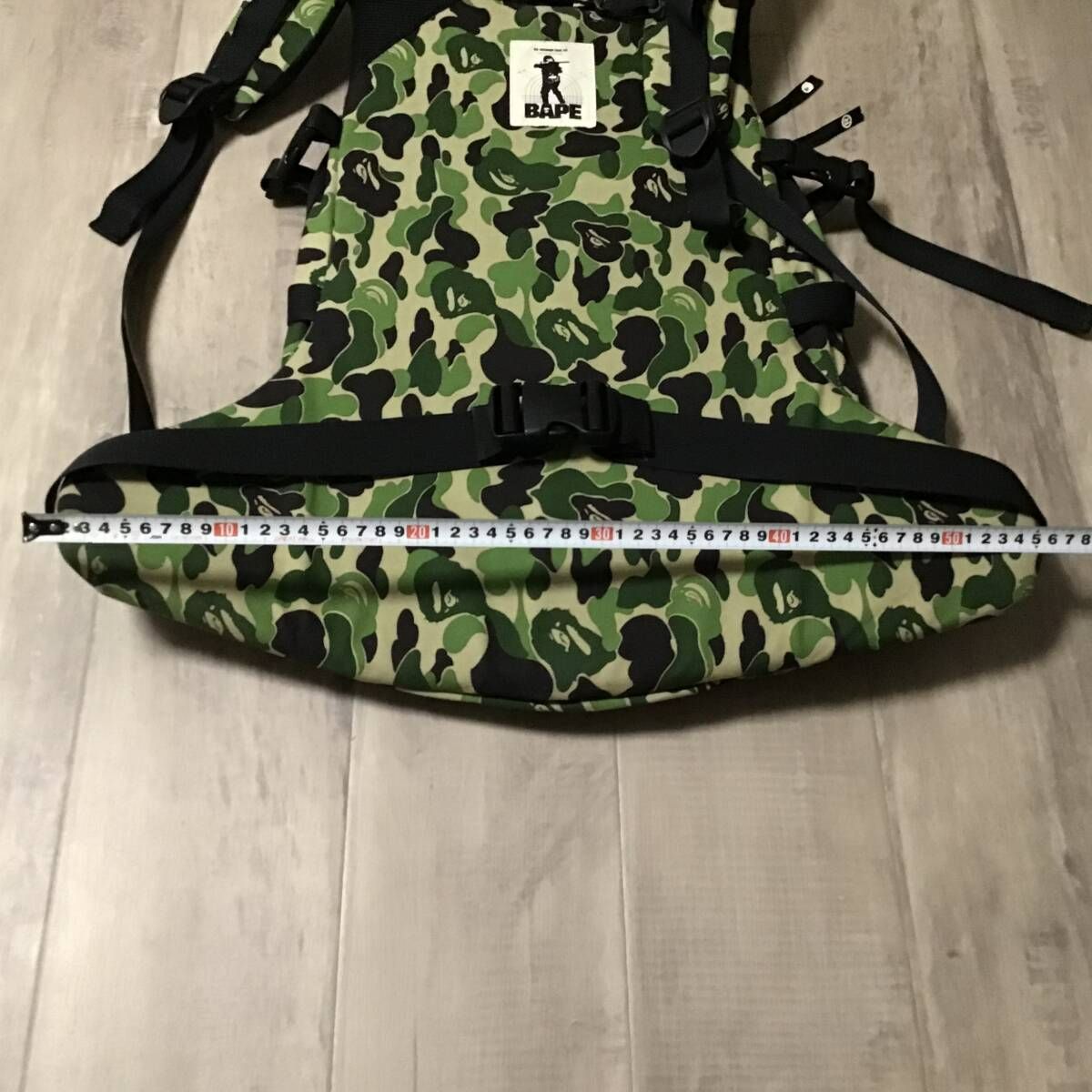 【正規品】A BATHING APE バックパック 迷彩 カモ柄 グリーン系 正規品】A BATHING APE バックパック 迷彩 カモ柄 グリーン系 バッグ