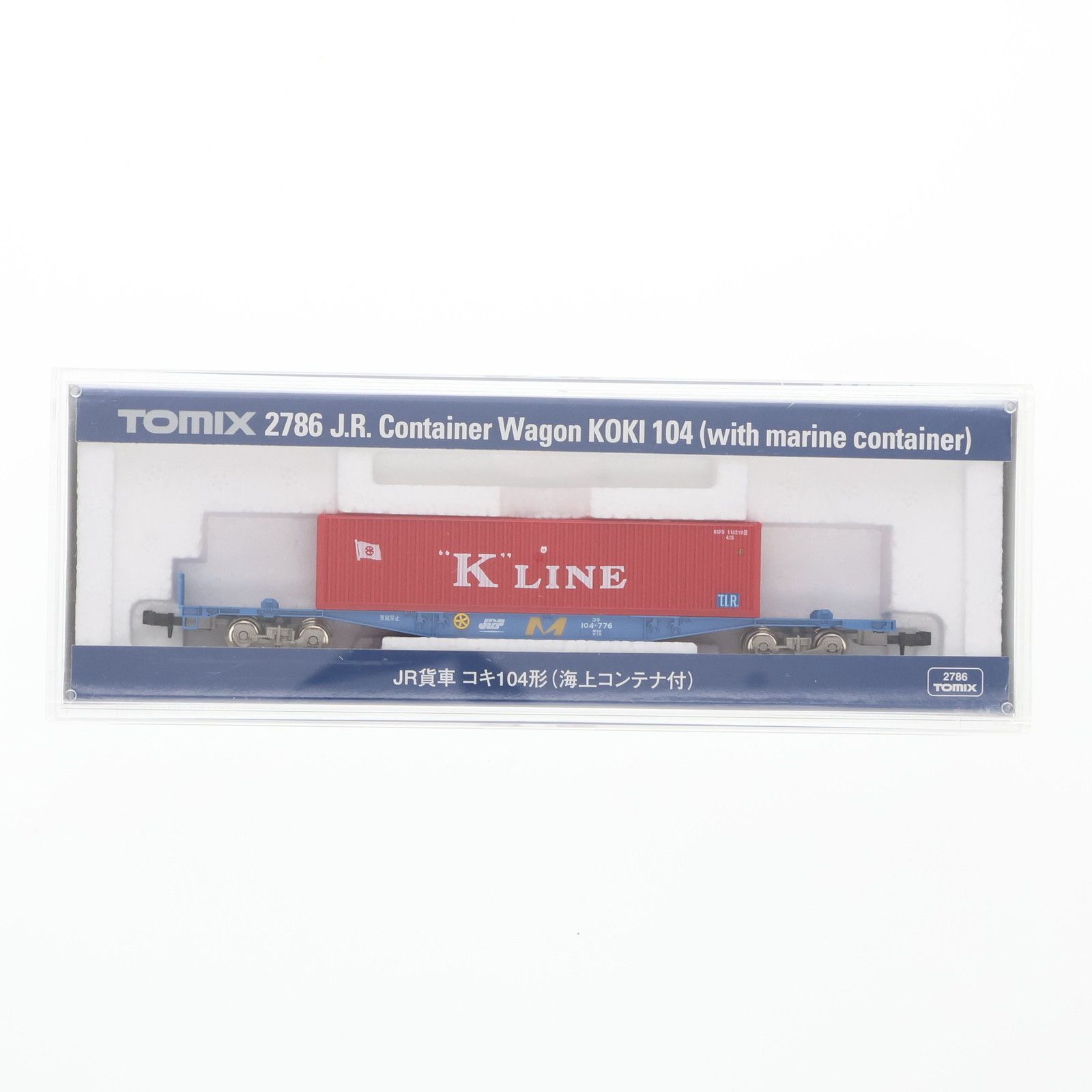 M*h様 74) 鉄道模型　TOMIX JR貨車　コキ104形（コンテナなし） JR貨車 コキ104形（コンテナなし）｜製品情報｜製品検索｜鉄道