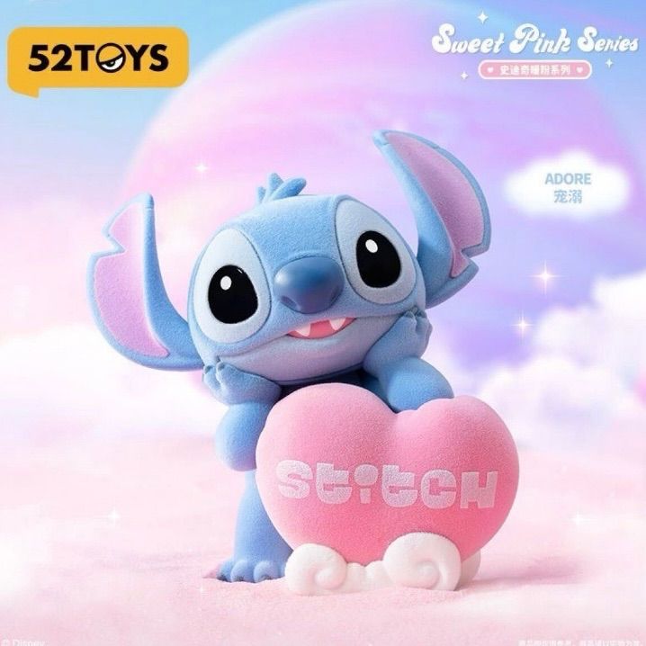 Amazon | 52TOYS BLINDBOXxDISNEY STITCH Sweet Pink