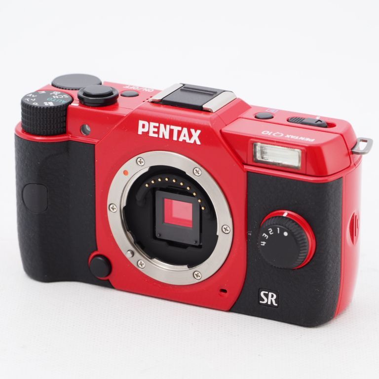 PENTAX ペンタックス ミラーレス一眼 Q10 ズームレンズキット レッド