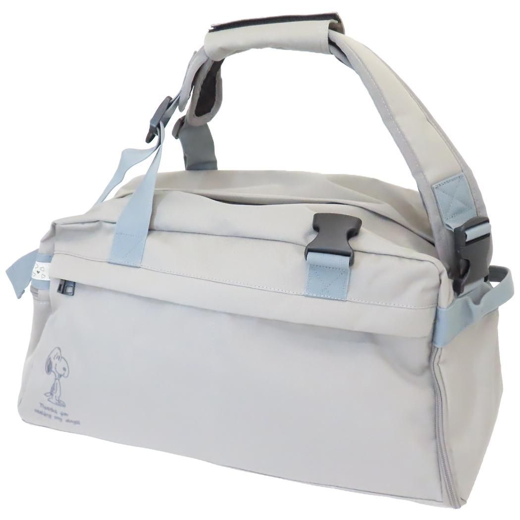 スヌーピー 旅行かばん ボストンリュック VINTAGE LGY ピーナッツ マリモクラフト 大容量バッグ トラベル 撥水 キャラクター グッズ