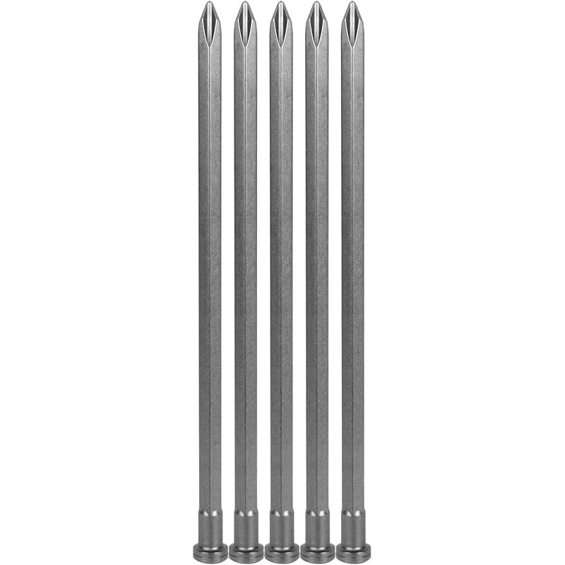 MAX ターボドライバ用ビット 5本入 B341H2 シルバー