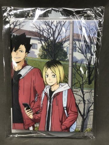 東宝ステラ 描き下ろしB3布ポスター＆ビッグアクリルスタンド 黒尾/孤爪 2種セット
