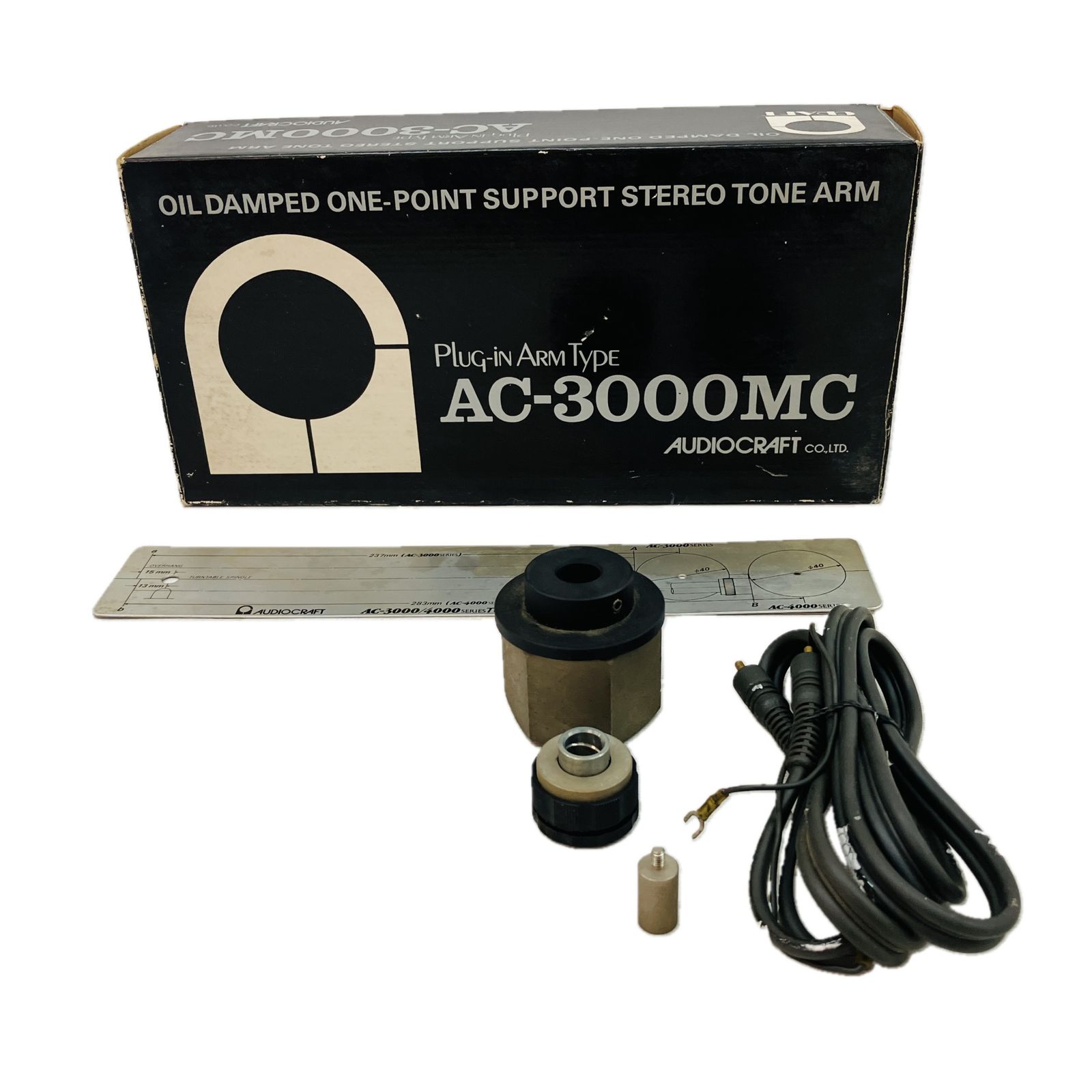 AUDIO CRAFT AC-3000MC トーンアーム 音響機材 オーディオクラフト ジャンク C10424204