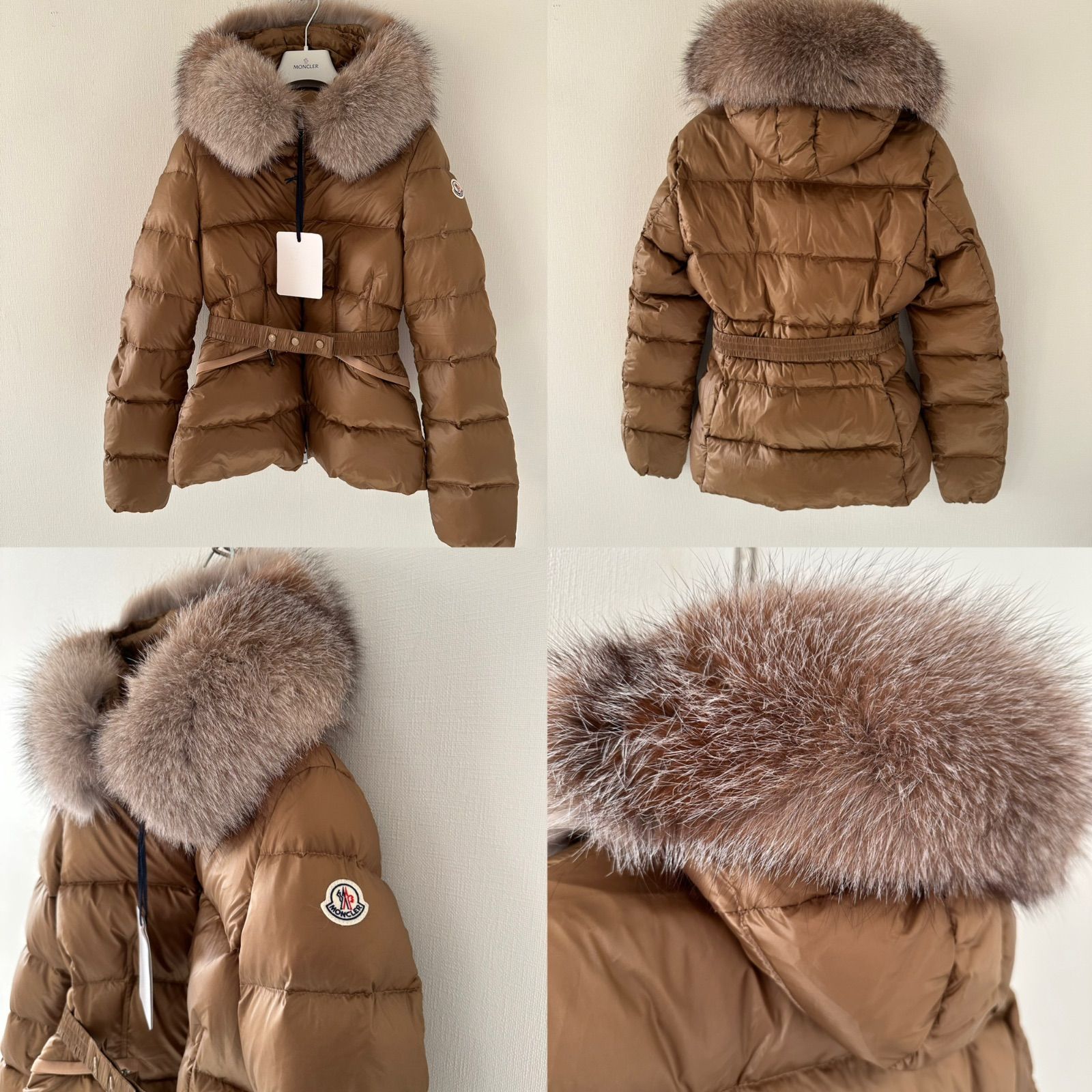 Moncler BOED ベイジュ - メルカリ