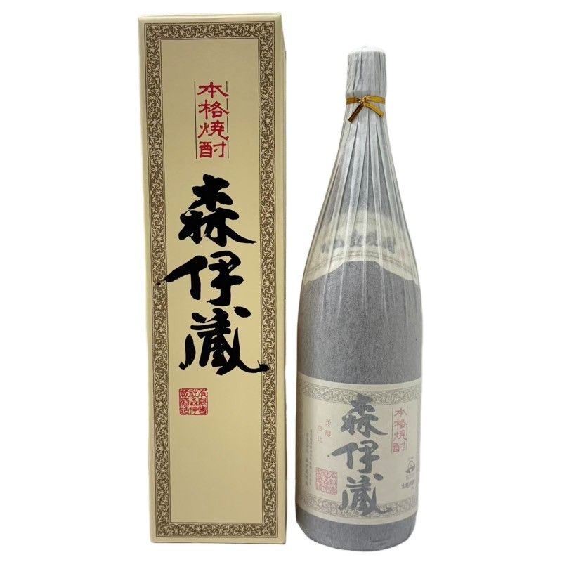 焼酎 森伊蔵 1800ml 25度 森伊蔵酒造 箱 和紙破れあり 【新品