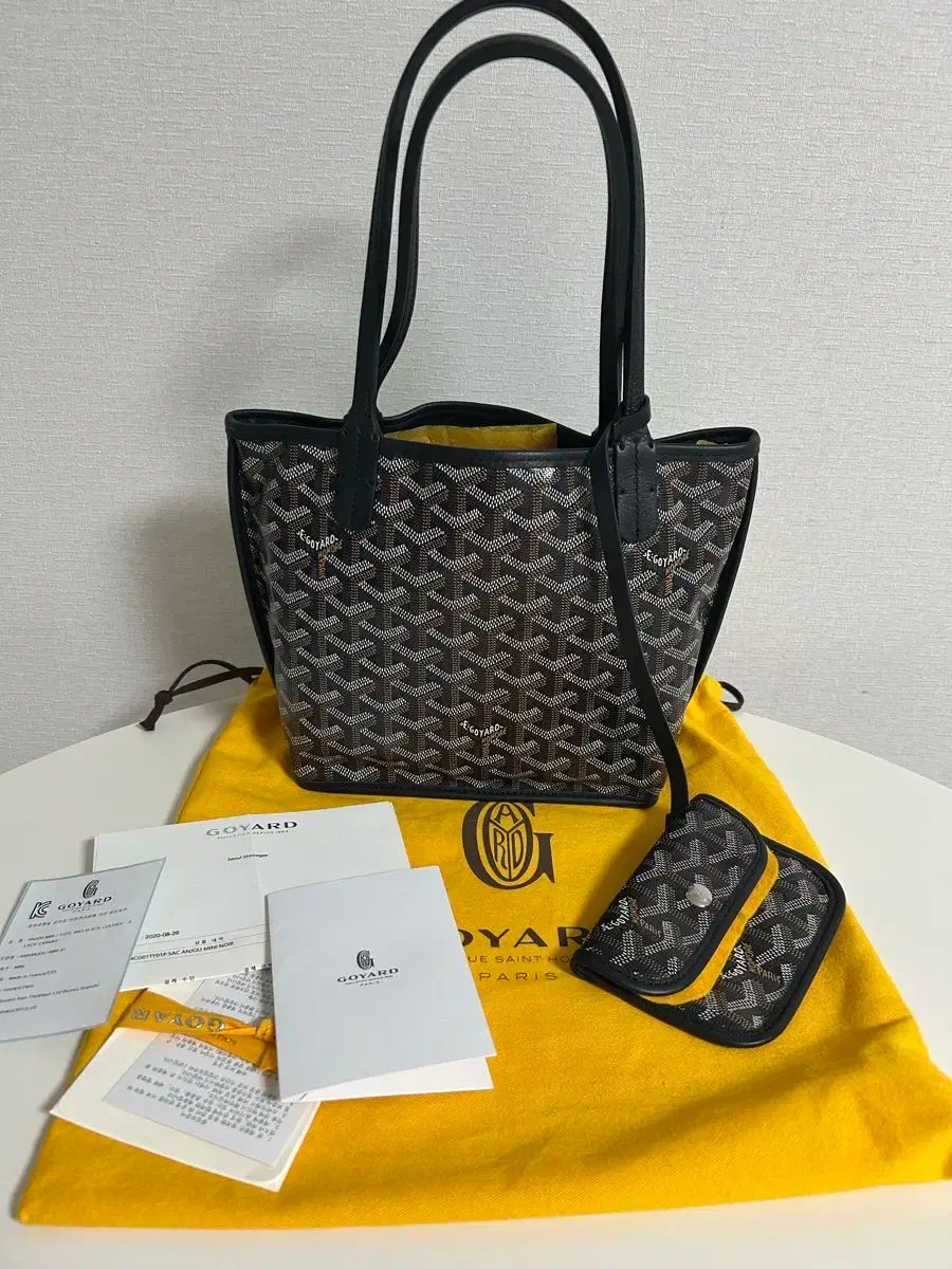 Goyard ゴヤール ミニアンジュ ブラック