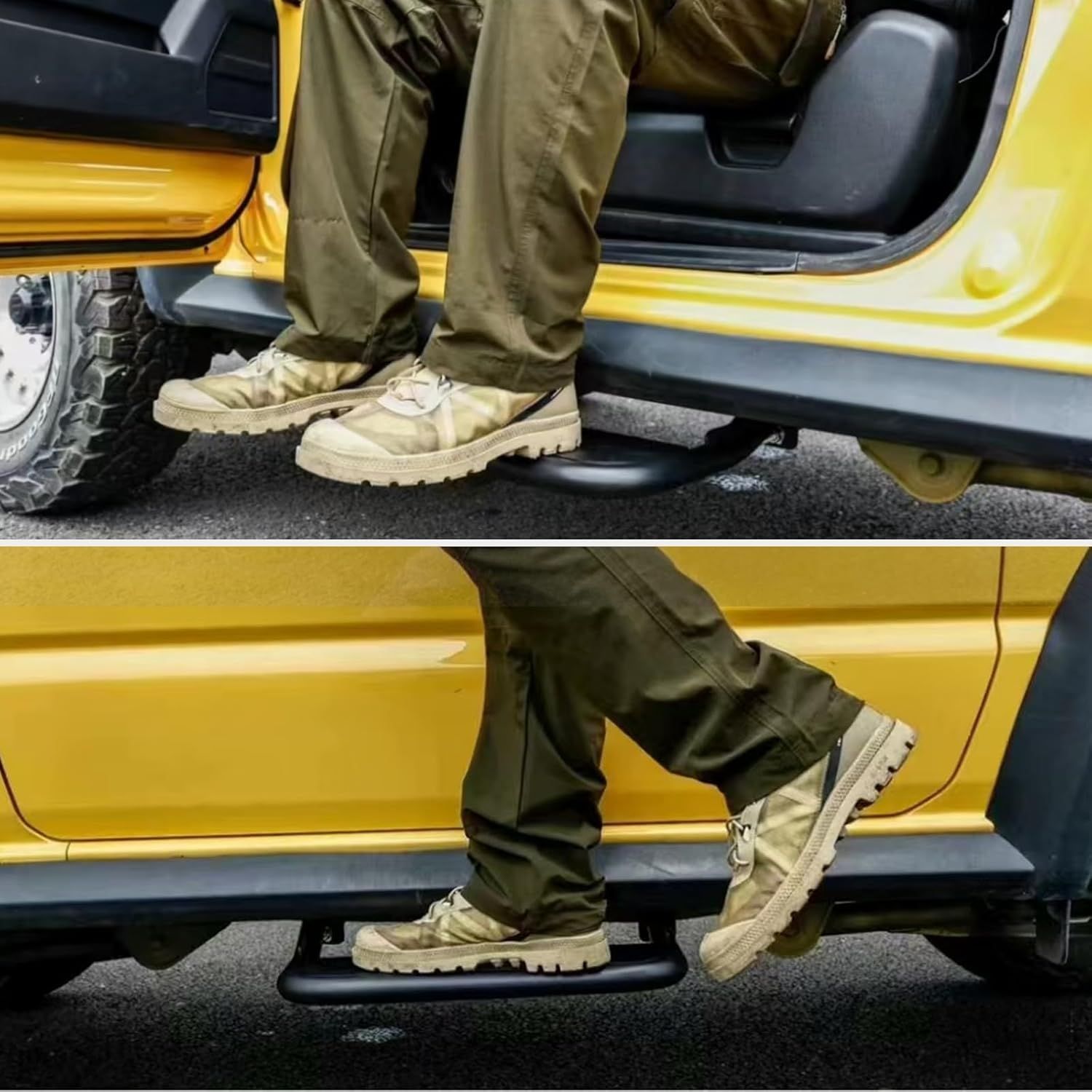 スズキ ジムニー JB64 JB74 サイドステップ カスタム ドレスアップ 2019-2025 3ドア FFCRYSTALESIA_COM