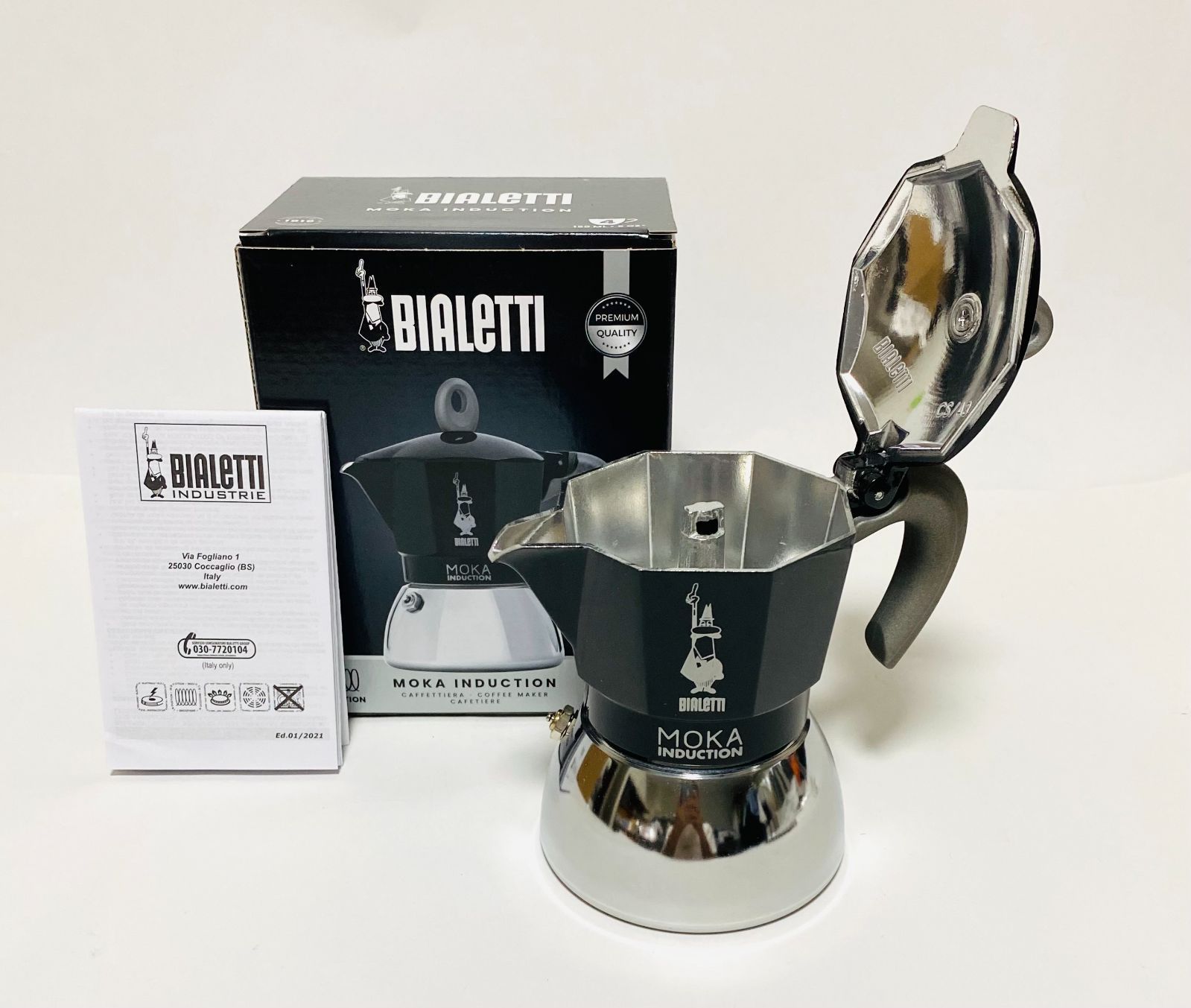 BIALETTI ビアレッティ モカ インダクション 4カップ用 コーヒーメーカー エスプレッソメーカー WWW_SKLAD-KIRPICHA_RU