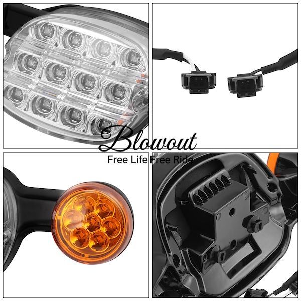 LEDテールランプ ハーレー純正　FXLRST等 LEDテールライト ウインカー FXLR FXLRS FXLRST FXRST 2018~ M8