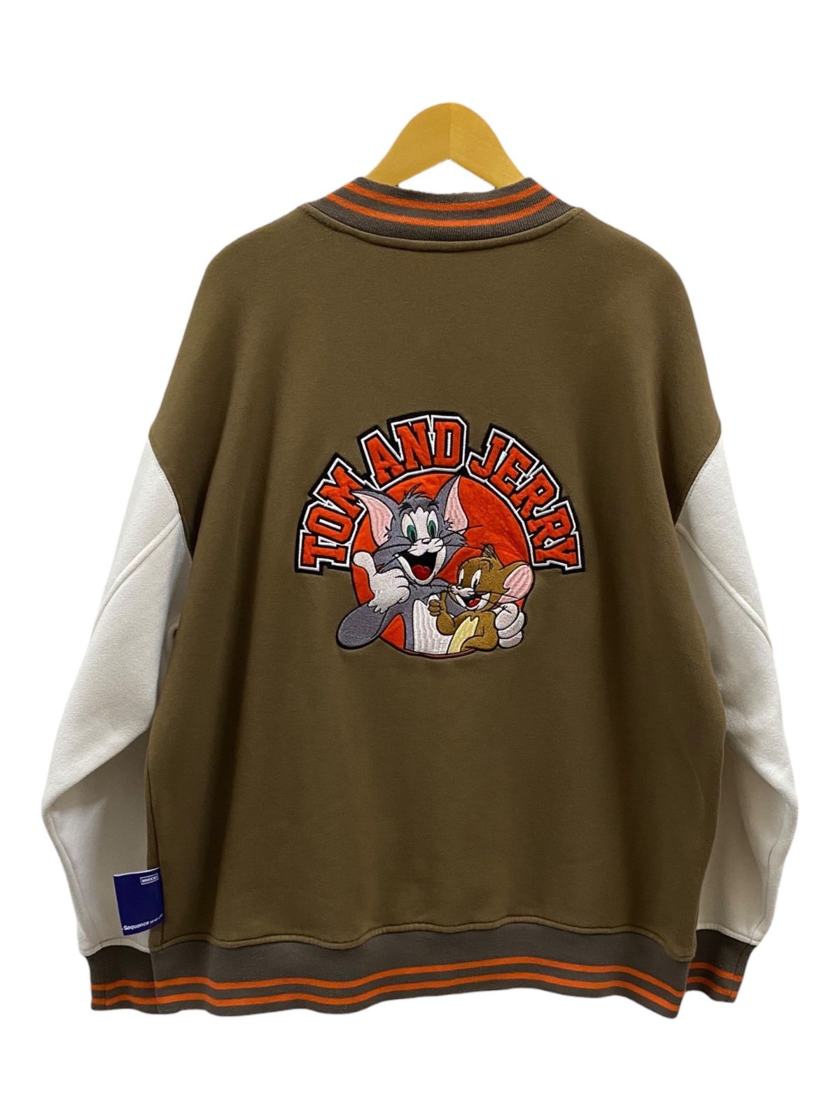 SEQUENCE (シーケンス) トムとジェリー T&J WAPPEN STADIUM JACKET 
