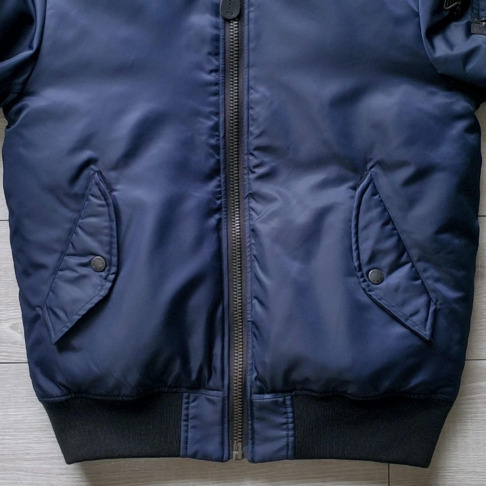 AVIREX×HONDA アヴィレックス ホンダ□美品 廃版 2017年 MA-1 RIDING