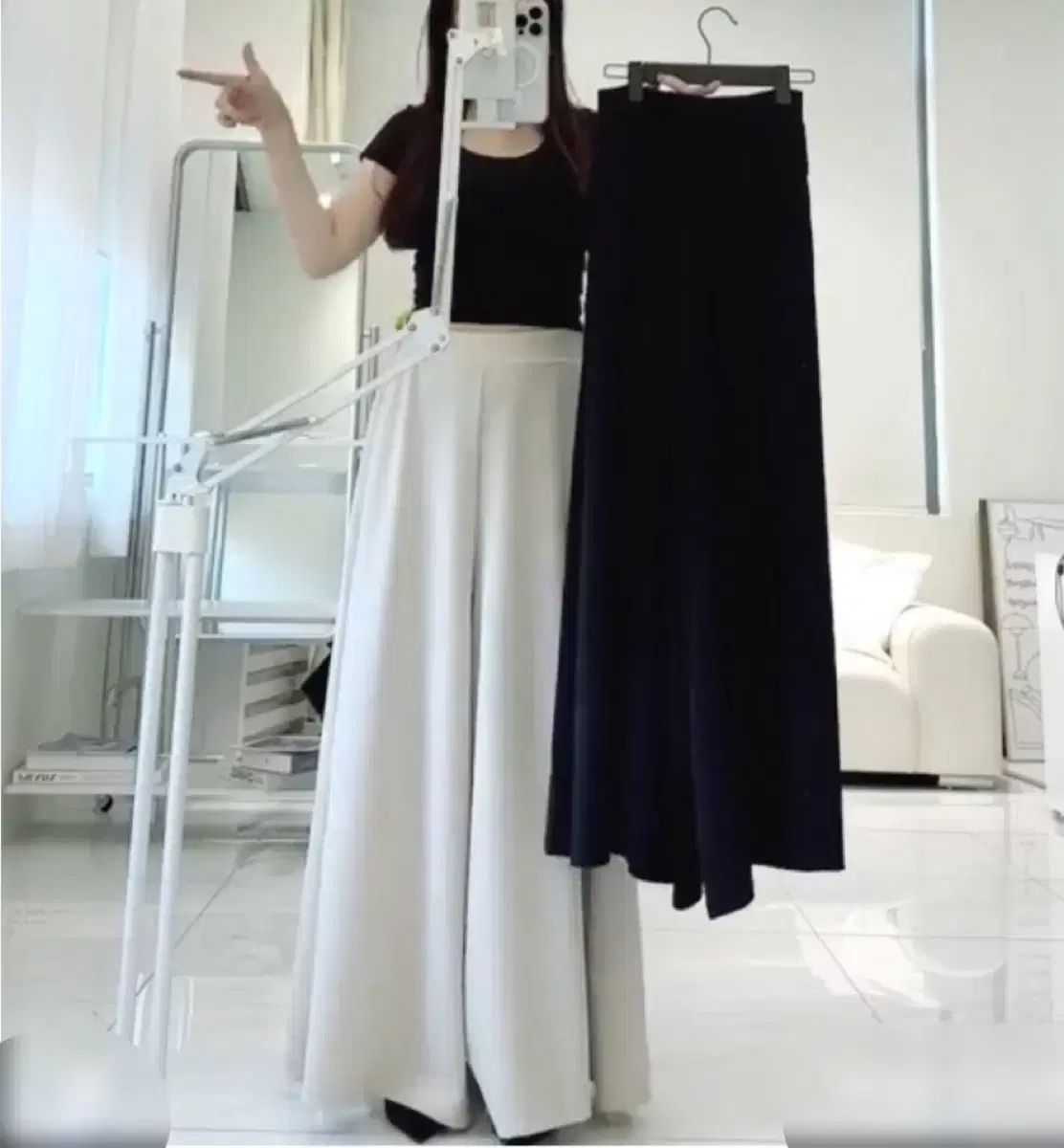 ワイド スラックス