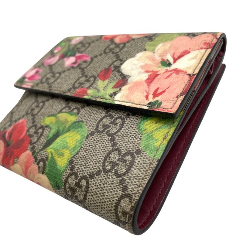 GUCCI】グッチ Wホック 410071 二つ折り財布 レディース GG