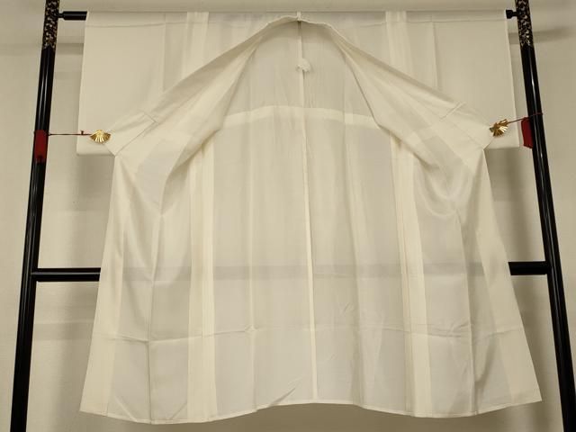 平和屋着物＊夏物 長襦袢 絽 鳥の子色 正絹 AABA9422jd