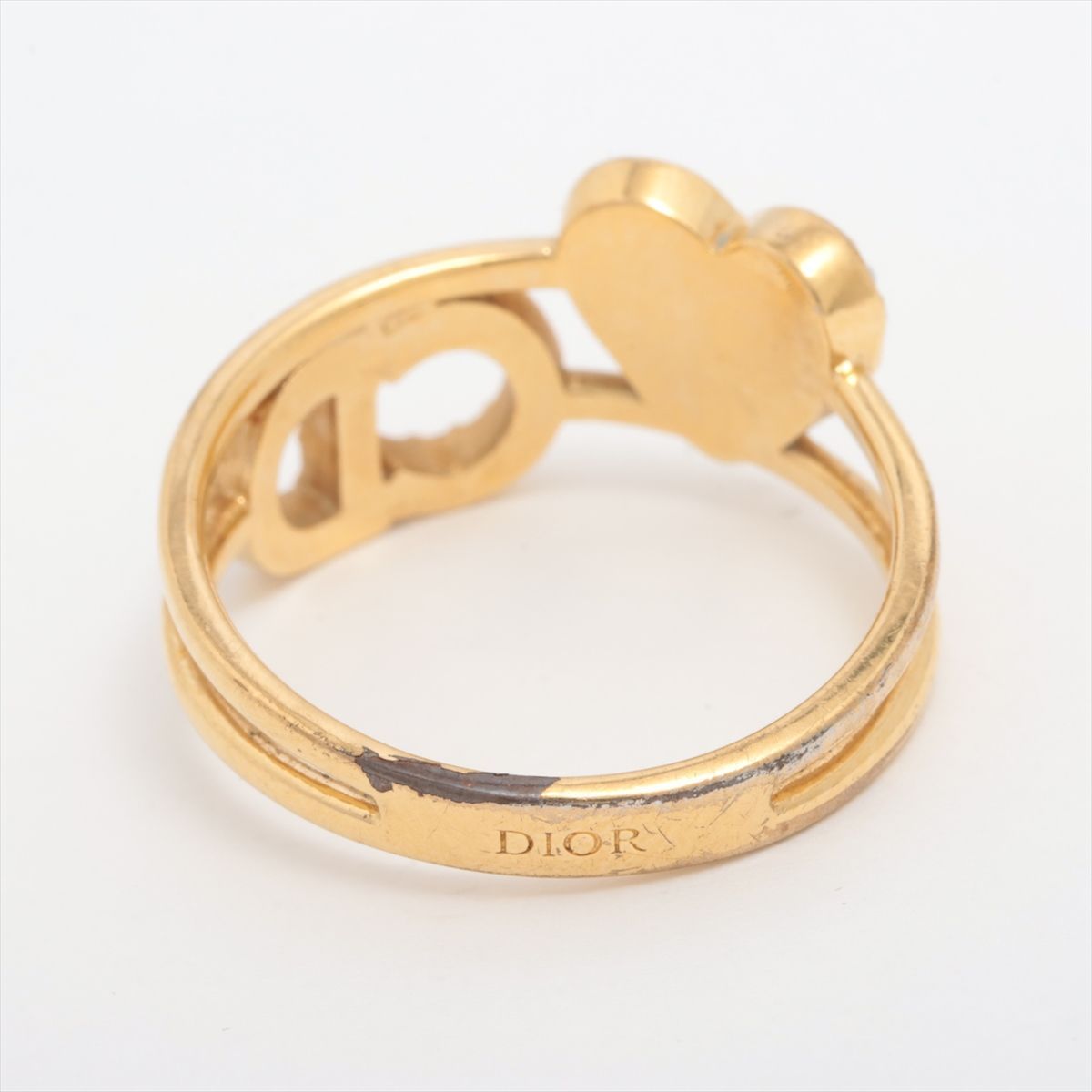 Dior ハート リング 指輪 Mサイズ Clair D Lune リング ハートが可愛い♪】DIOR◇ Clair D Lune リング (Dior/指輪