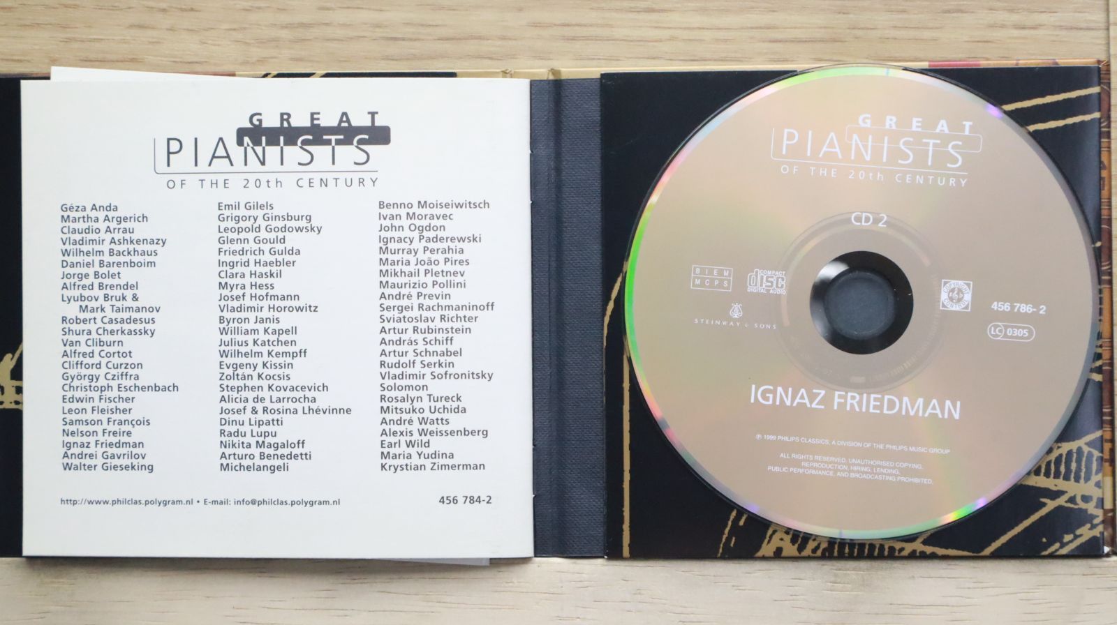 イグナッツ・フリードマン 中古CD☆イグナーツ・フリードマン/Friedman Ignaz□ Great