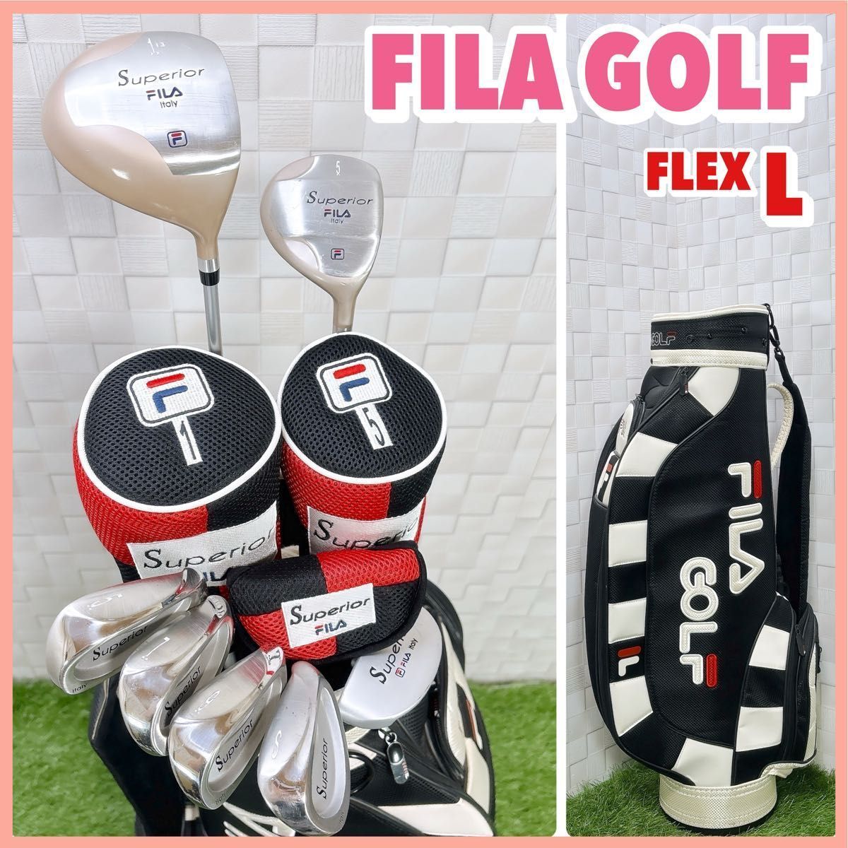 レディース！FILAゴルフクラブセット！ フィラ filaレディース ゴルフ