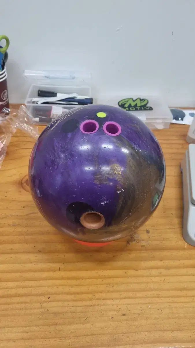 中古ボーリングボール 14p ビッグゲート