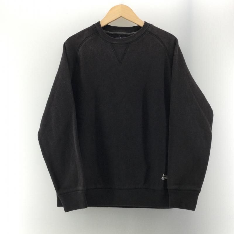 90s old stussyナス紺 ネイビー 前V 【中古】STUSSY 90s 紺タグ 前V 