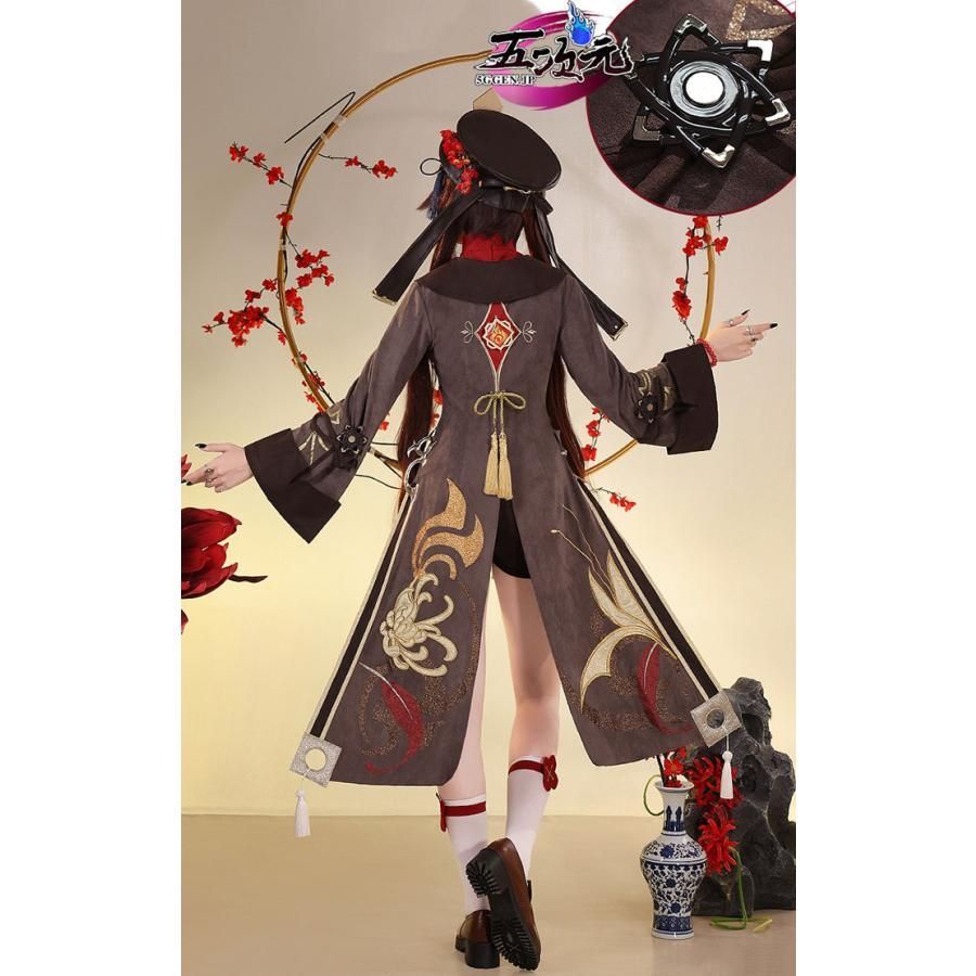 原神 クレー コスプレ フルセットウィッグ、ランドセル、靴